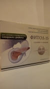 Фитол -15 Лечение и профилактика сахарного диабета, 60 брикетов