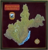 Объемная карта Иркутской области