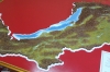 Рельефная карта республики Бурятия