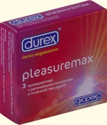 Презервативы Durex Pleasuremax №3
Resource id #32