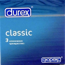 Презервативы Durex Classic 3 шт.
Resource id #33