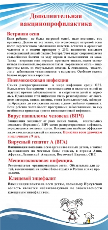 Дополнительная защита малышей и взрослых, в т.ч. при подготовке в детский сад и школу.
Resource id #33